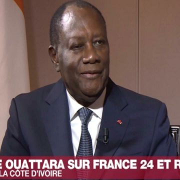 Alassane Ouattara sur France 24 : « Je ne suis pas à la recherche d&rsquo;un job à 80 ans »