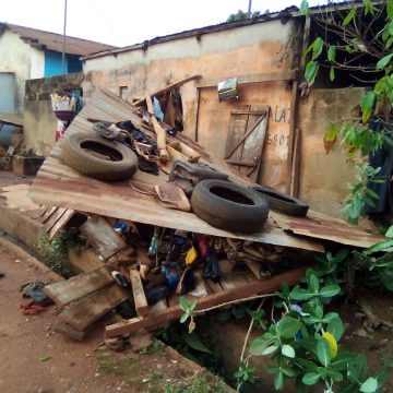 Gagnoa : une pluie diluvienne fait des dégâts
