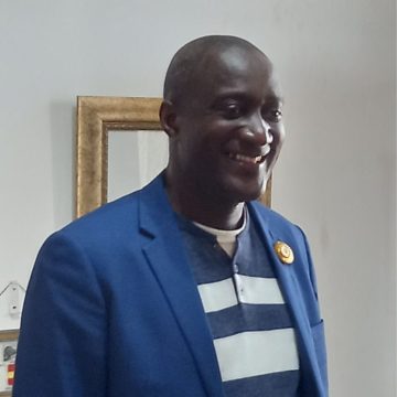 PHOTO 3 FIF : Le président du Sporting club de Gagnoa parle des candidats