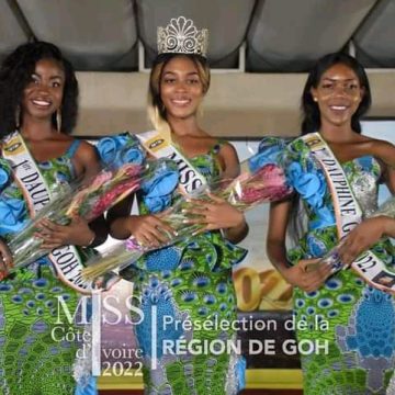 ph. Miss Goh Miss Côte d’Ivoire : le trio gagnant du Goh connu