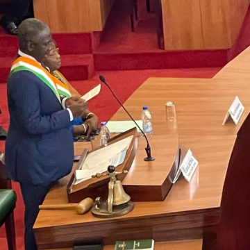 ph. Adama Bictogo élu président 2 Assemblée nationale de Côte d’Ivoire : Adama Bictogo plébiscité nouveau président