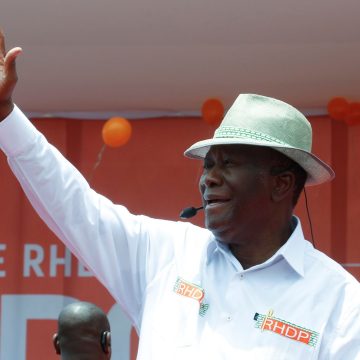 Ivory Coast President Alassane Ouattara officially nominated to stand for third term in Abidjan Côte d’Ivoire / Journée d’hommage au président de la République : Tension autour de l’arrivée d’Alassane Ouattara à Gagnoa
