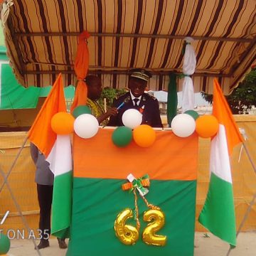 ph. Gagnoa indépendance Côte d’Ivoire / Célébration du 62ème anniversaire de l’indépendance : Le préfet de Gagnoa dénonce de tristes réalités de sa localité