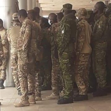 ph. Militaires ivoiriens Mali (1) L’incident entre le Mali et la Côte d’Ivoire : Un sujet hautement militaire et non civil