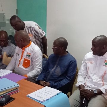 ph. RHDP Gagnoa cahgment Secrétariat départemental RHDP de Gagnoa : De grands changements annoncés par l’équipe d’Alcide Djédjé et Myss Belmonde Dogo