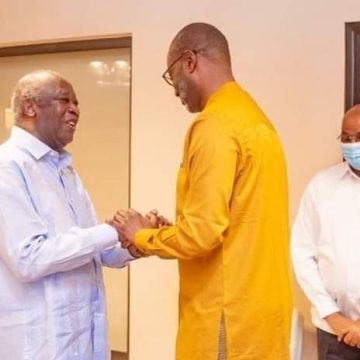 ph. Tidjane Thiam chez Gbagbo 2 Côte d’Ivoire / Après Ouattara et Bédié : Tidjane Thiam échange avec Gbagbo avant son départ