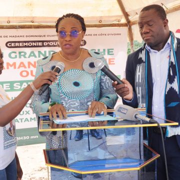 ph. autonomisation des femmes 2 Autonomisation des femmes de Satam-Sokoura (Bouaké) : Dominique Ouattara offre un financement d’une valeur de 225 millions FCFA