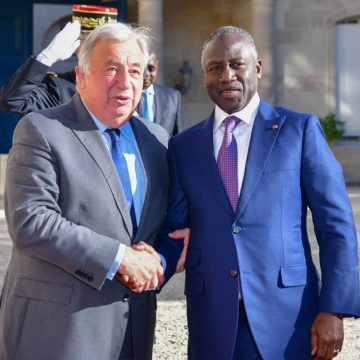 ph. bictogo et président du sénat français Le président de l’Assemblée nationale de Côte d’Ivoire en visite de travail en France : Des échanges constructifs pour les relations bilatérales
