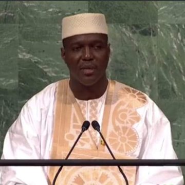 ph.premier ministre du mali devant onu 1 Devant l’Assemblée générale de l’ONU, samedi : Le Mali attaque Alassane Ouattara, Mohamed Bazoum, l’ONU, la CEDEAO et la France