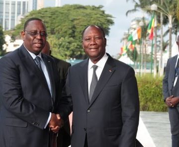 ph alassane ouattara et macky sall Guerre en Ukraine : La Côte d’Ivoire maintient sa position, le Sénégal change de posture, le Mali lâche la Russie