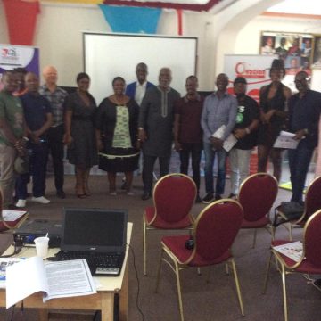 ph. acteurs culturels formés Renforcement des capacités : Des acteurs du monde artistique ivoirien se forment en relation presse