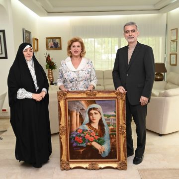 ph. dominique ouattara et l'ambassadeur d'iran 2 Coopération Côte d’Ivoire-Iran : Visite de courtoisie du nouvel ambassadeur d’Iran à Dominique Ouattara