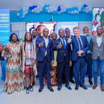 Grand concert « Pour une Côte d&rsquo;Ivoire sans violence faite aux enfants » : L&rsquo;UNICEF et le ministère de la Femme, de la Famille et de l&rsquo;Enfant sensibilisent