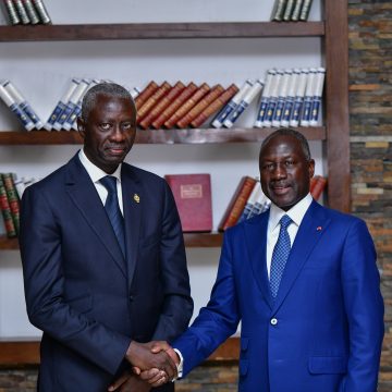 ph.bictogo au sénégal 1 Coopération parlementaire Côte d’Ivoire-Sénégal : Adama Bictogo et Amadou Mame Diop s’engagent pour un protocole d’entente