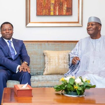 ph. faure à abidjan chez ouattara 1 Le médiateur rencontre Assimi Goita et Alassane Ouattara – La CEDEAO donne une nouvelle chance au dialogue et à Bamako