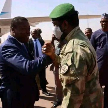 ph. faure à bamako 2 Mali / Faure Gnassingbé rencontre Assimi Goita – Le médiateur à la recherche d’une grâce présidentielle pour les 46 soldats ivoiriens