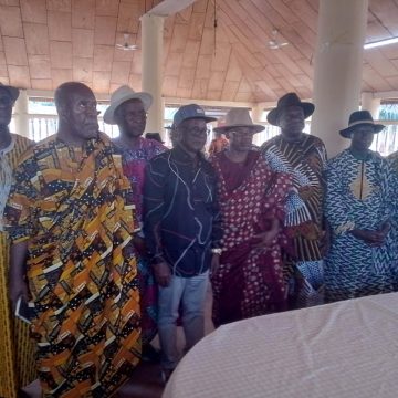 Région du Goh : Le collectif des chefs de village expose ses problèmes à Joachim Djédjé Bagnon