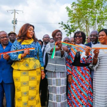 ph. collège dominique ouattara inauguré 1 Côte d’Ivoire / Education nationale Le collège Dominique Ouattara d’Ouragahio, chez Gbagbo, inauguré