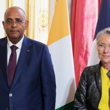 ph.patrick achi et la pm de france Après la rencontre Ouattara-Macron : Patrick Achi et Elisabeth Borne approfondissent les sujets