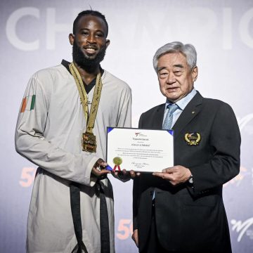 ph. cheick cissé comité tae kwondo World TaeKwondo / Taekwondo mondial – Le champion ivoirien Cheick Cissé élu au comité des athlètes