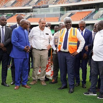 ph. mambé au stade ébimpé Stade Olympique d’Ebimpé – Beugré Mambé : « Nous allons veiller à tous les détails »