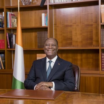 ph. ouatara discours 3 Football africain et excellence – La CAF remet le Awards 2023 au président Alassane Ouattara