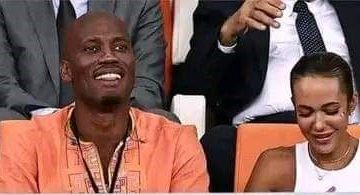 ph. drogba et sa femme gabrielle lemaire bon CAN 2023 / Avant le coup d’envoi Côte d’Ivoire Nigéria – Didier Drogba enflamme le stade Ebimpé