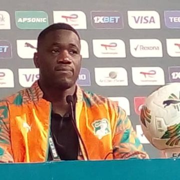 ph. emerse fae coach conférence CAN 2023 / Avant Côte d’Ivoire-RDC (demi-finales) – Emerse Faé, sélectionneur des Eléphants : « Nous sommes sereins et confiants, nous irons jusqu’au bout »
