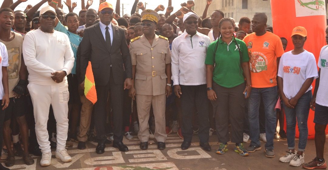 OISSU / Saison 2023-2024 – Le ministre Metch Adjé Silas et le DG  Gbétié Danho donnent le top départ à Dabou