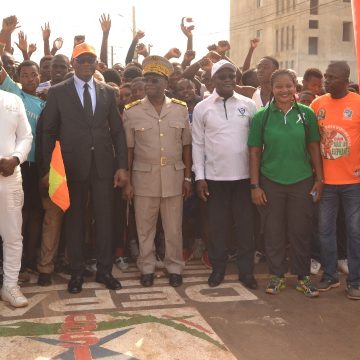 ph. oissu démarrage OISSU / Saison 2023-2024 – Le ministre Metch Adjé Silas et le DG Gbétié Danho donnent le top départ à Dabou