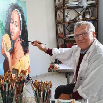 ph. peintre zarour bon Arts plastiques – Le peintre Samir Zarour revient sur les cimaises au Sofitel Abidjan Hôtel Ivoire
