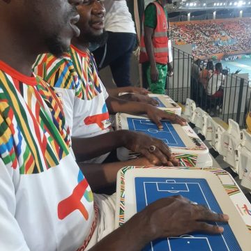 ph.can aveugles suivent matchs 1 bon CAN 2023 en Côte d’Ivoire – Voici comment les aveugles suivent les matchs
