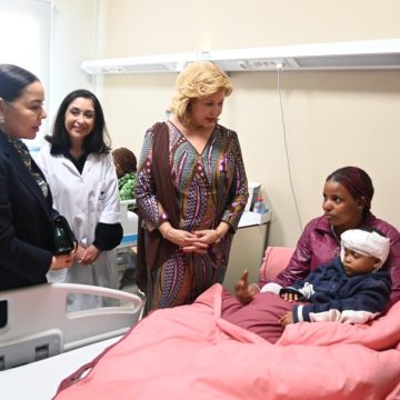 ph. dominique ouattara et princesse maroc Surdité infantile – La Première Dame Dominique Ouattara et la Princesse Lalla Asmaa du Maroc mobilisées