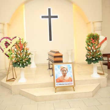 ph.obsèques de la mère de traoré moussa L’ancien président de l’UNJCI en deuil – La mère de Traoré Moussa inhumée, samedi dernier, à Bonoua