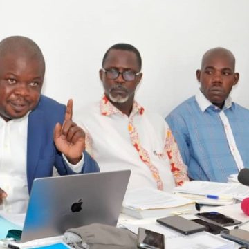 ph.conference akoupe-zeudji 2 Affaire 541 ha d’Akoupé-Zeudji – Amon Amon Athanase et ses amis condamnés, la Justice autorise les travaux sur les 162 ha