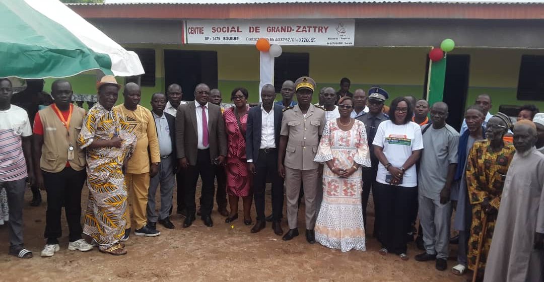 Grand-Zattry – Le centre social inauguré, la directrice régionale dit des vérités