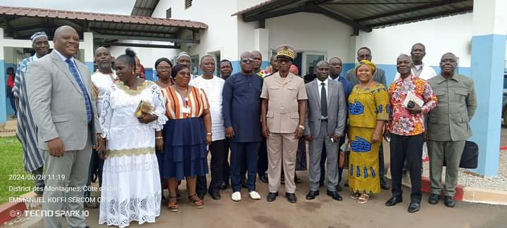 ph. cavally opération santé Région du Cavally – Anne Désirée Ouloto initie une vaste opération chirurgicale de la cataracte