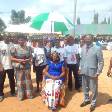 ph. soubré investiture Yabayo – La présidente des femmes investie