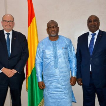 Mission de l’ICCO en Guinée – Ce que l’ambassadeur Aly Touré et le ministre  Félix Lamah se sont dit
