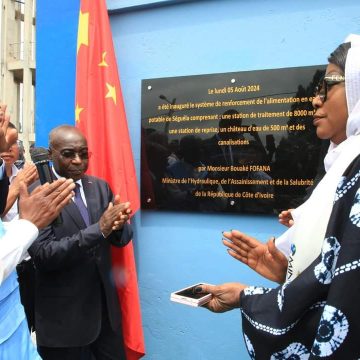 ph.eau potable Accès à l’eau potable – Plus de 29 milliards de Fcfa investis pour Séguéla et Mankono