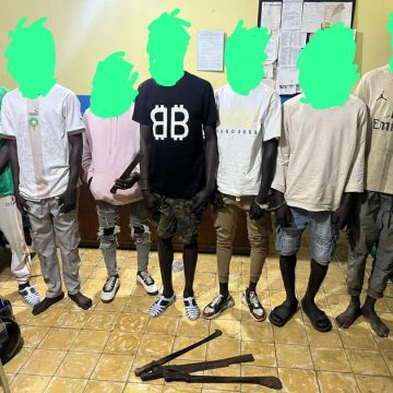 ph.malfrats de samo et bonoua Insécurité à Samo et Bonoua – Une bande de dealers et spécialistes en bagarres rangées démantelée, plusieurs machettes saisies