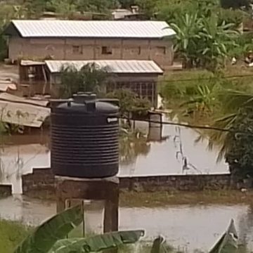 ph.soubre inondations Soubré – Le fleuve Sassandra sort de son lit, de nombreux sites et maisons inondés, les victimes désemparées