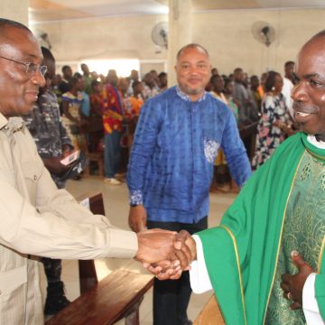 ph.eglise catholique biankouma 1 Biankouma – Claude Sahy Soumahoro soutient l’achèvement des travaux de la paroisse catholique