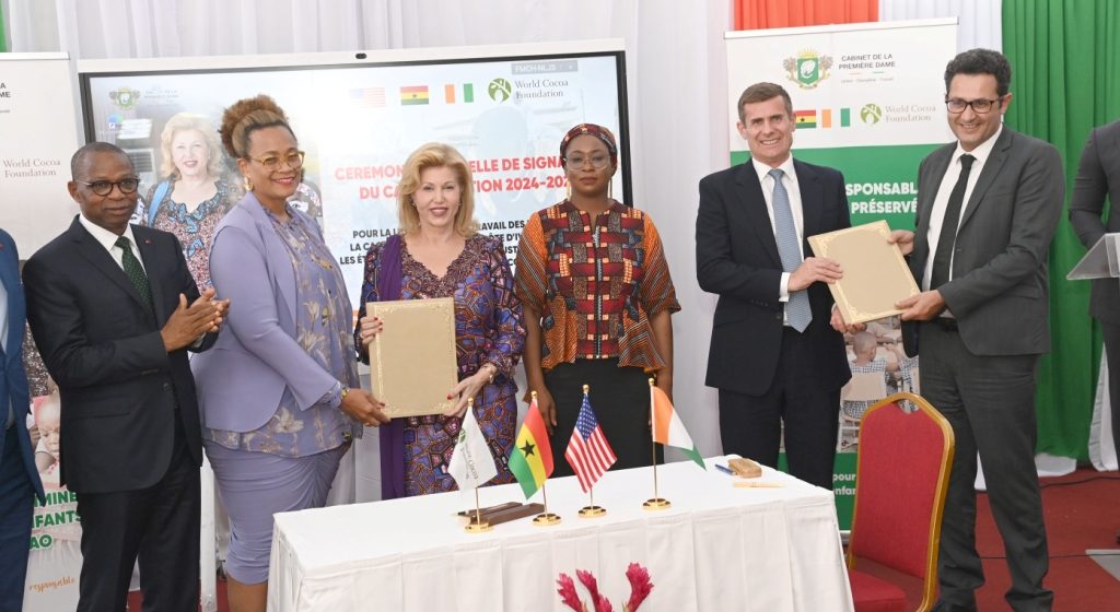 Lutte contre le travail des enfants – La Côte d’Ivoire, le Ghana, les Etats-Unis, l’industrie du cacao et du chocolat  s’accordent  sur des actions communes