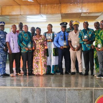 Aboisso – La préfecture de police célèbre ses 11 nouveaux retraités