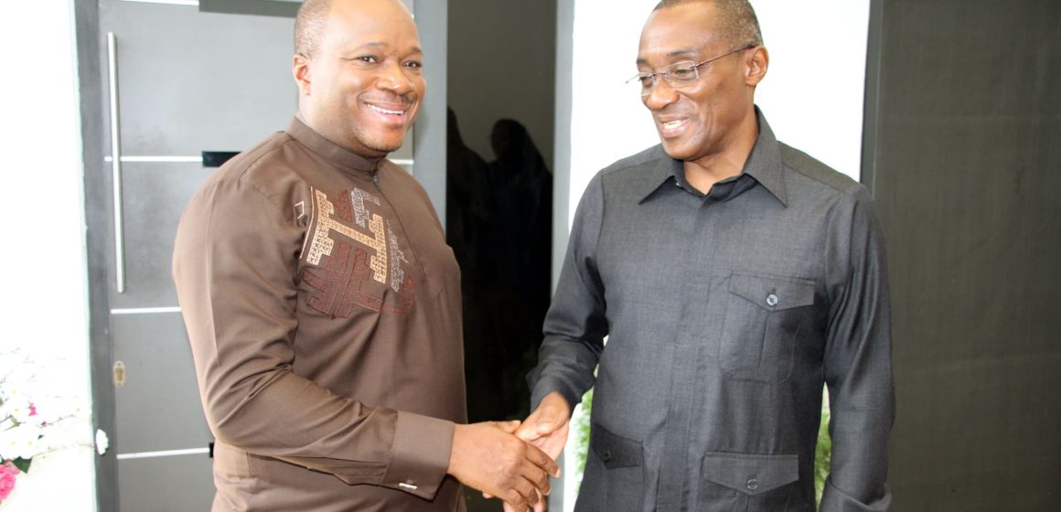 ph.pasteur sanogo et claude sahi Cohésion sociale et stabilité en Côte d’Ivoire – Le pasteur Mohammed Sanogo : « Que la paix de Dieu soit le partage des Ivoiriens en 2025 »