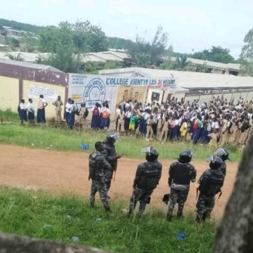 ph.soubré grève enseignants Grève des enseignants du secteur public – Les élèves entrent dans la danse et manifestent