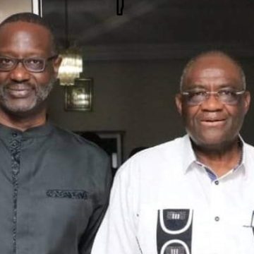 ph. guikahué et tidjane thiam 1 Crise au PDCI-RDA – Maurice Kakou Guikahué : Non-dits et conséquences d’une démission