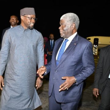 ph. visite sonko abidjan 2 Coopération Côte d’Ivoire – Sénégal – Visite de travail de 4 jours à Abidjan : Ce que va faire Ousmane Sonko