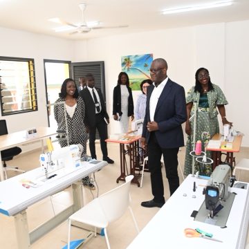 ph.visite docteur rdc prix nobel 1 Protection des femmes – Dr Denis Mukwege impressionné par la Maison des Femmes « Safe Home » d’Adiaké